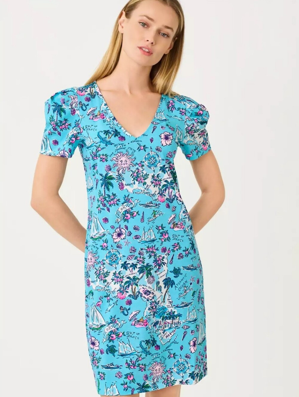 NWT Lilly Pulitzer Aleece T-Shirt Dress
